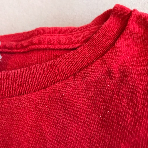 Kids Red Boston Tee - Kids Tourist Tee - Kids Souvenir or Destination Tee - Picture 3 of 4